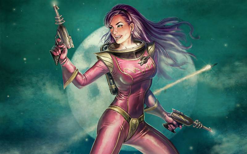 精美游戏美女壁纸大全
