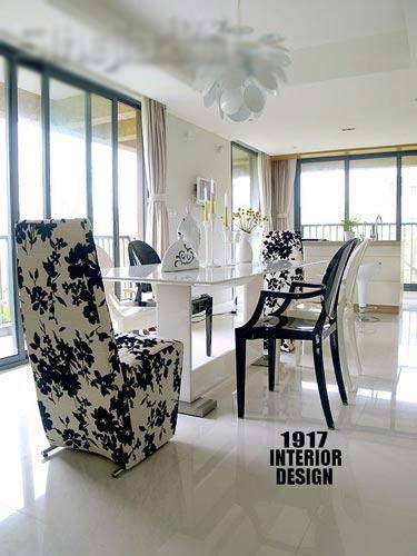 现代简约时尚错层室内设计效果图