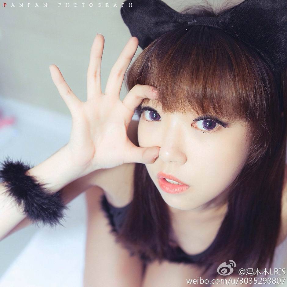模特冯木木LRIS大尺度私房写真照