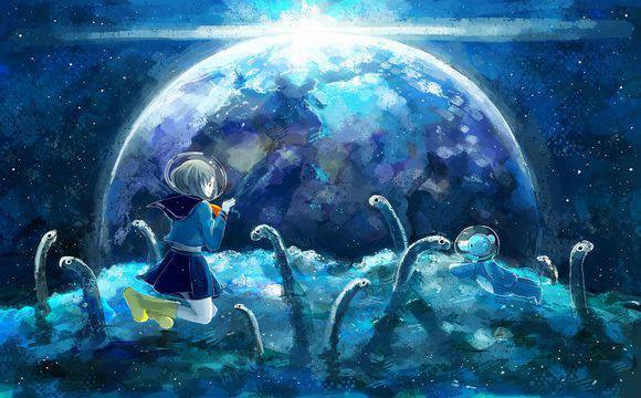 空间卡通动漫人物皮肤大图