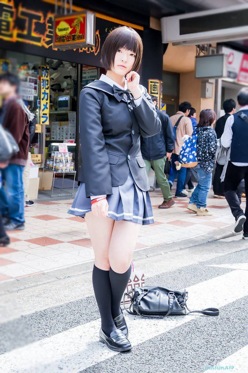 日本Coser肉球あやと学生服制服诱惑