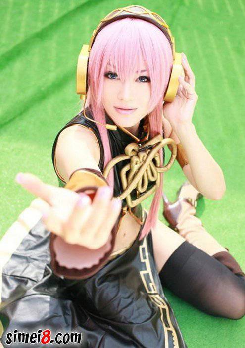 台湾美女Cosplay小清新图片