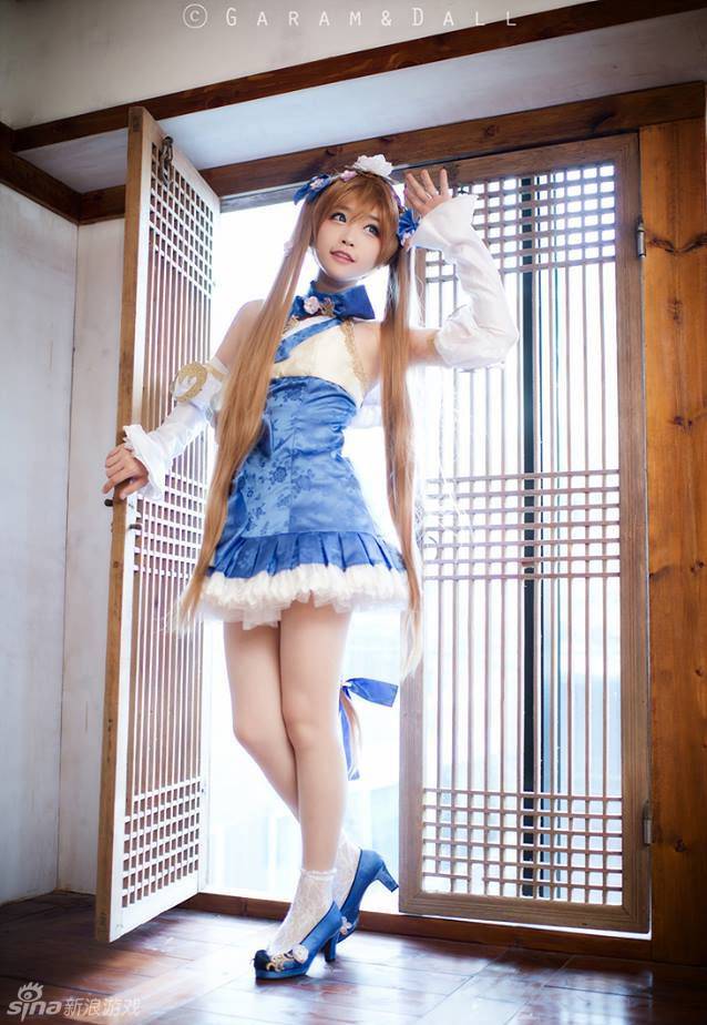 清纯动人的cosplay萝莉福利图片