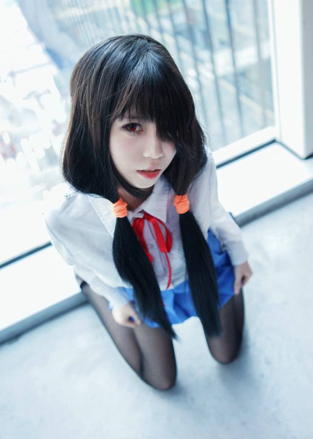 日本cosplay校服女生图片