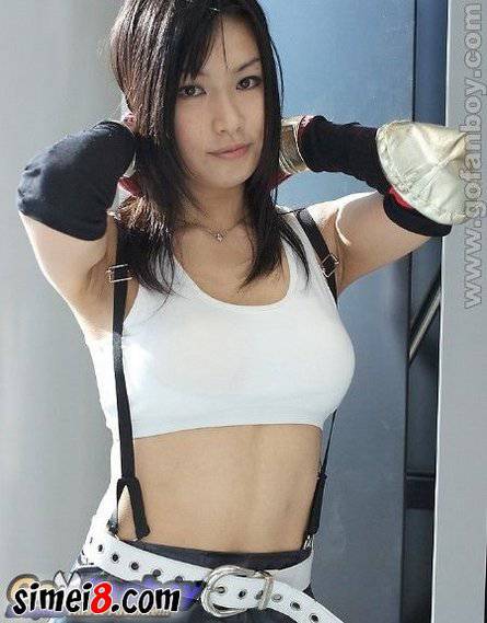 蒂法cos超清图片性感迷人