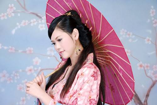 简约唯美中国风古典美女图片