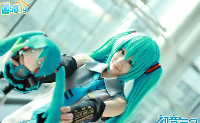 樱花初音图片cos引爆眼球