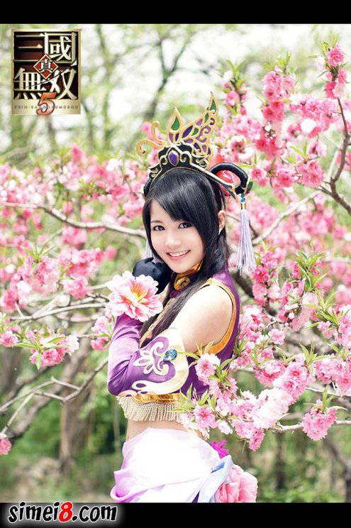 真三国无双貂蝉cosplay福利美图