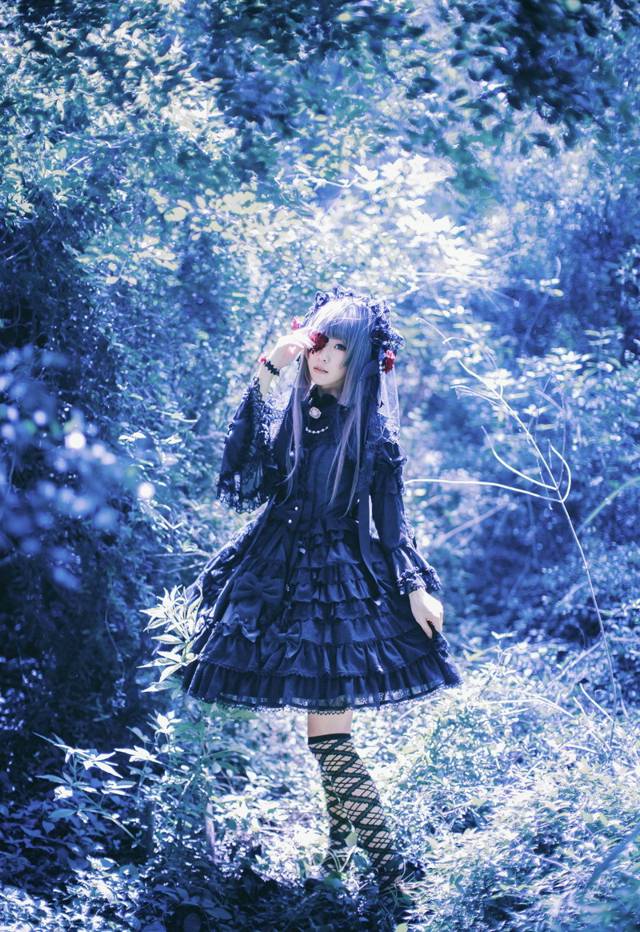 丛林神秘姊颜cos紫萱图片