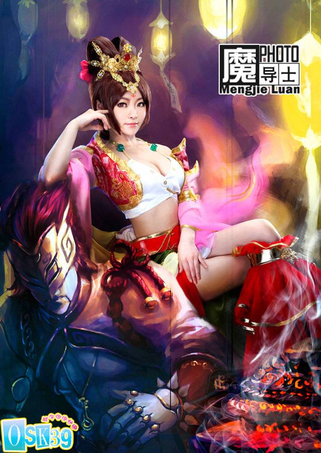 貂蝉cosplay最美三国杀角色人物图片