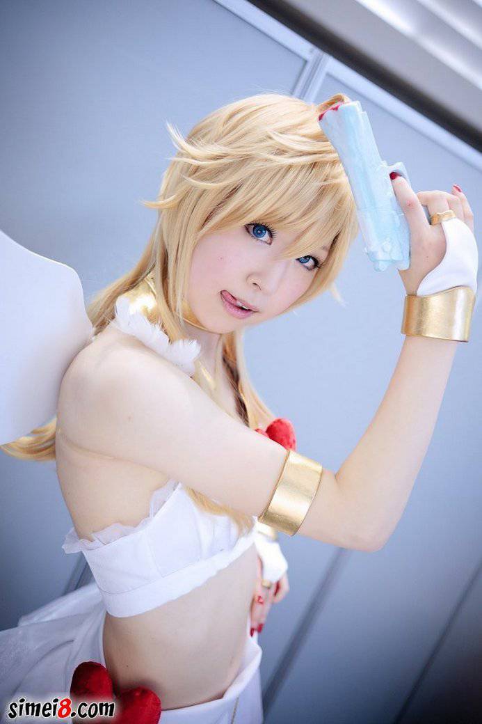 黄发美女的终极的织天使cos图片