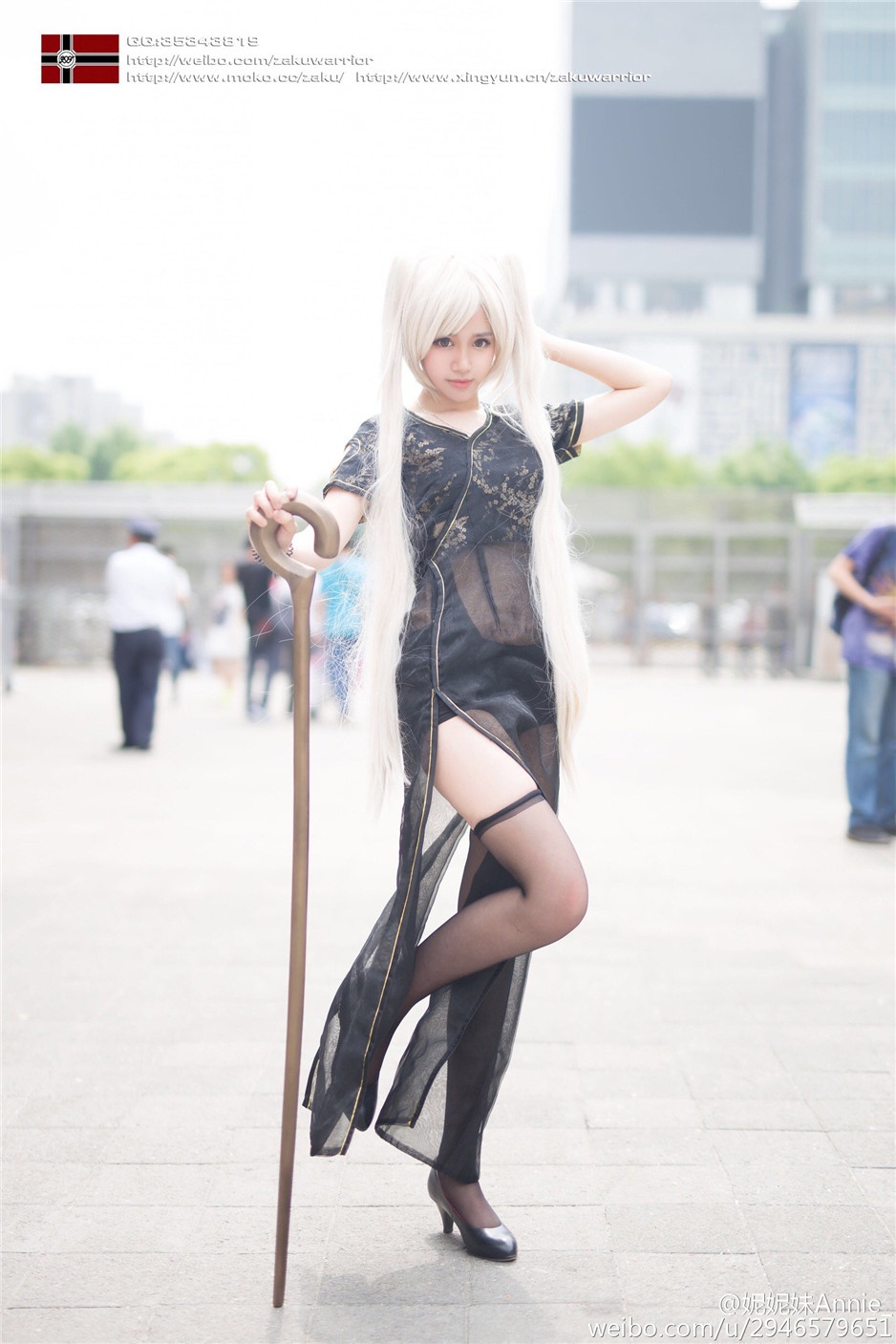 游戏cosplay美女陈安妮Annie微博晒美图