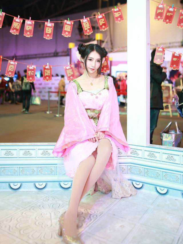 漫展女生cosplay古风唯美图片