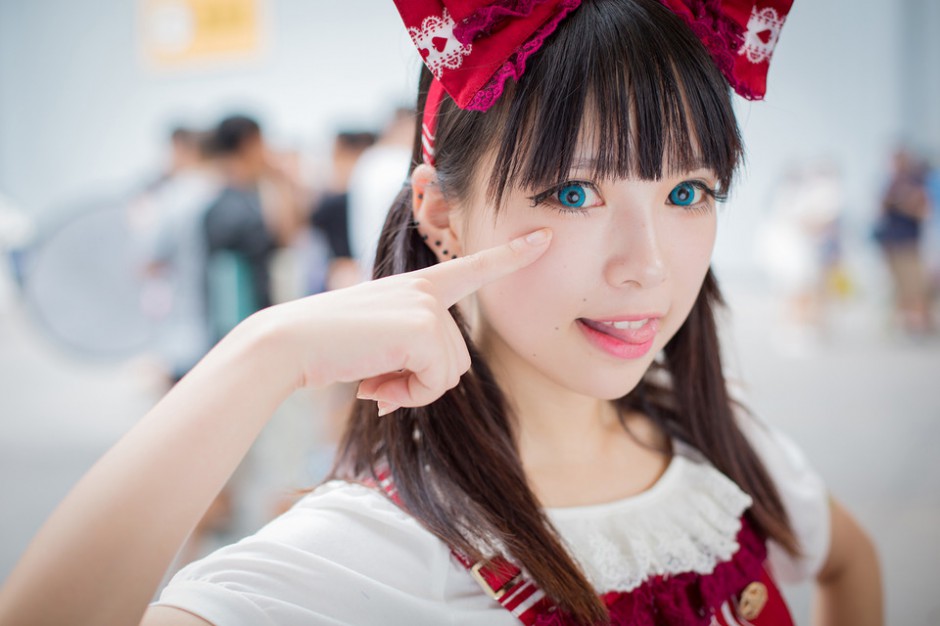 漫展萌妹子cos图