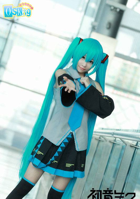 樱花初音图片cos引爆眼球