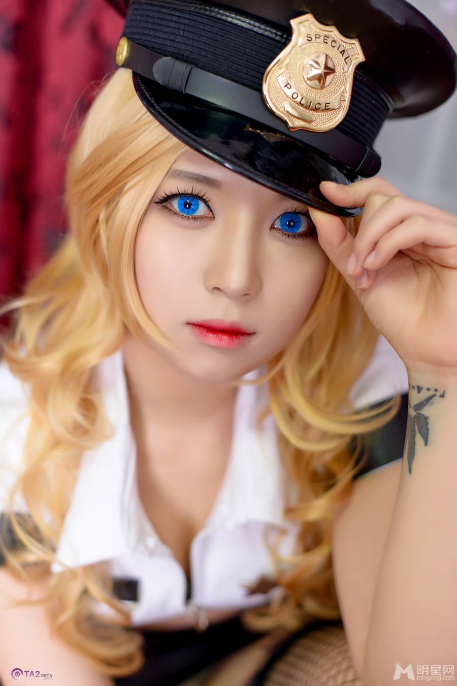 最美女警cosplay福利私房图片