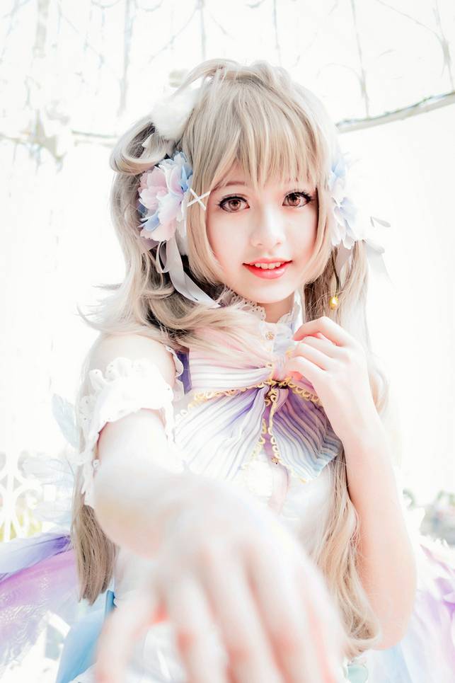 小清新美女南小鸟cos造型甜美可人