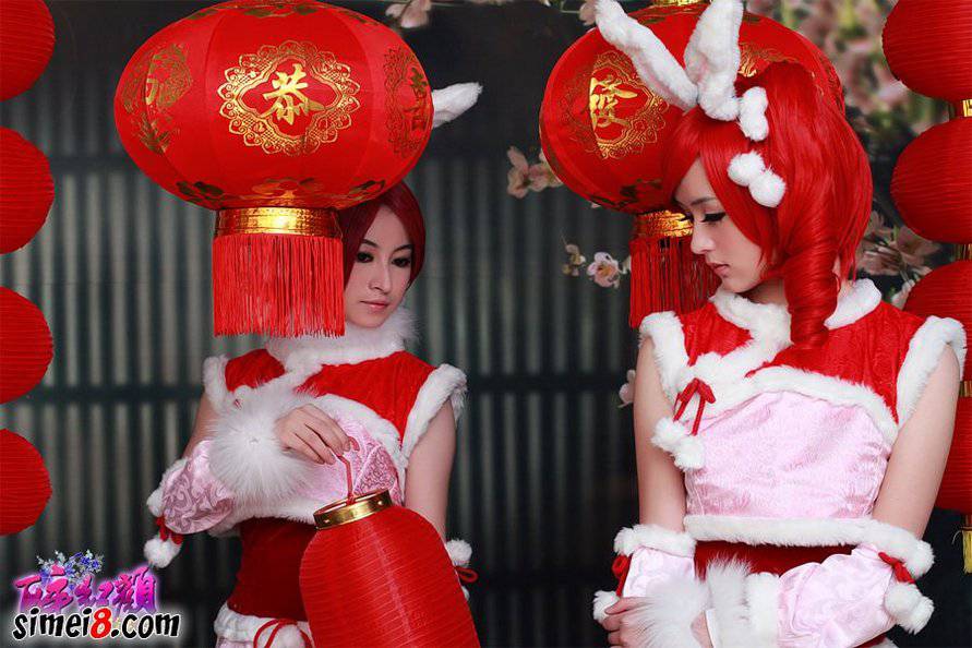 兔女郎cos新年贺岁福利图片