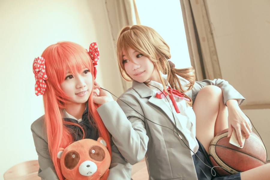 cosplay诱惑校服女生图片