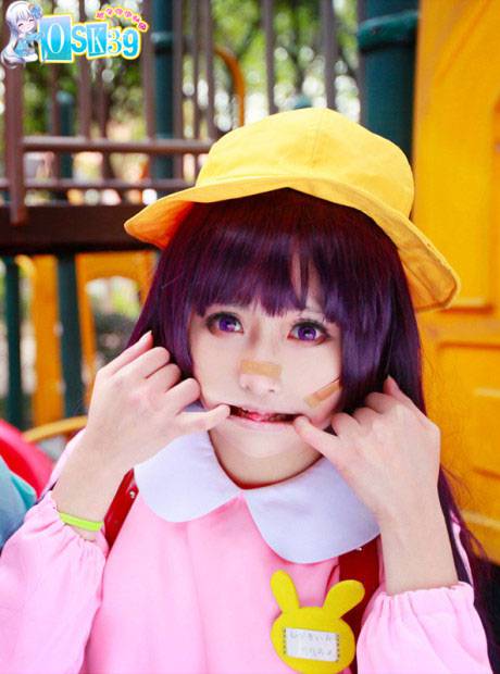 白鬼院凛凛蝶可爱cos图片欣赏