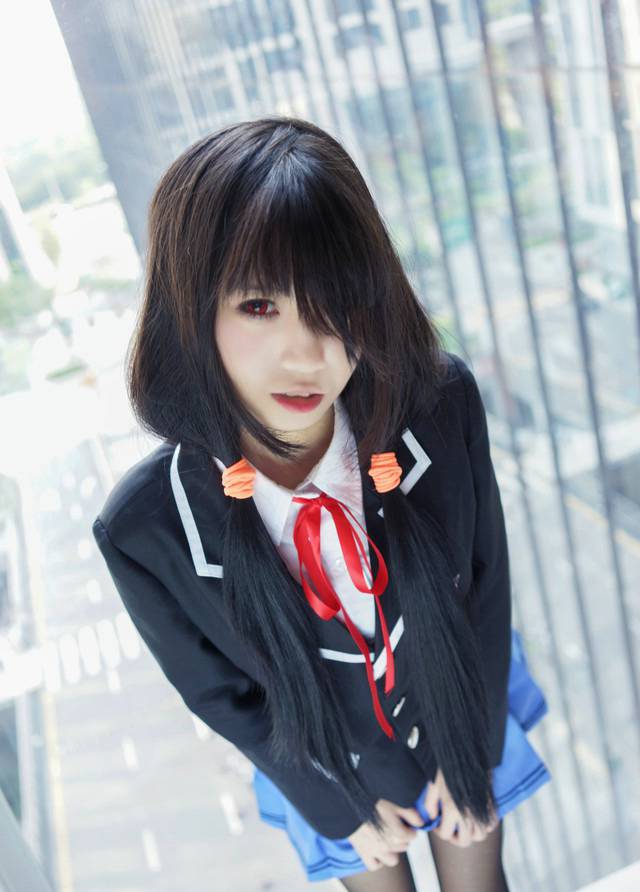 日本cosplay校服女生图片