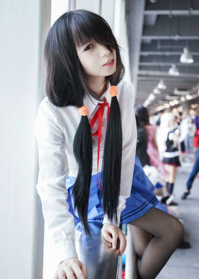 日本cosplay校服女生图片