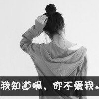 精选最热伤感女生带字背影头像