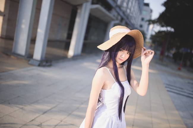 超美五更琉璃COS图片清纯可人