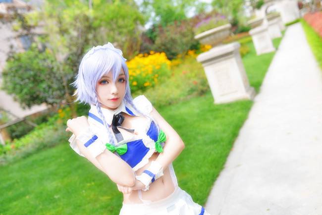 真人美女cosplay图片唯美清新