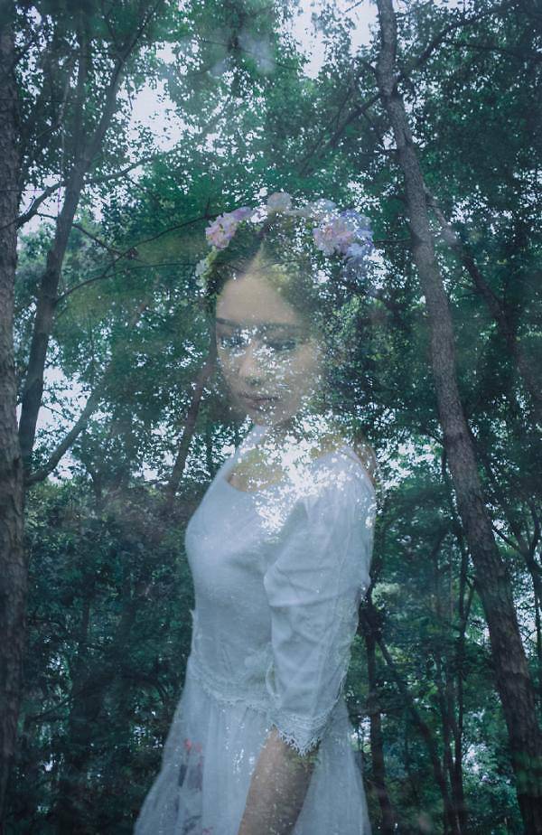 森系唯美意境女生图片赏析