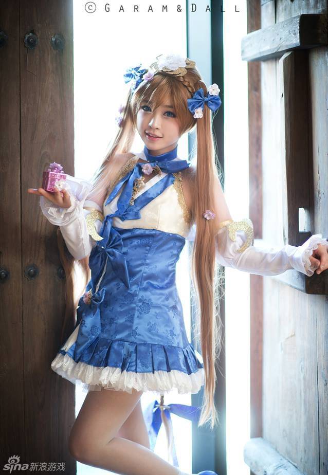 清纯动人的cosplay萝莉福利图片