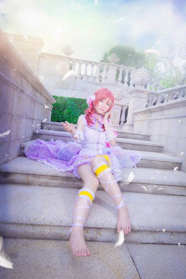 美女cos福利百合图片