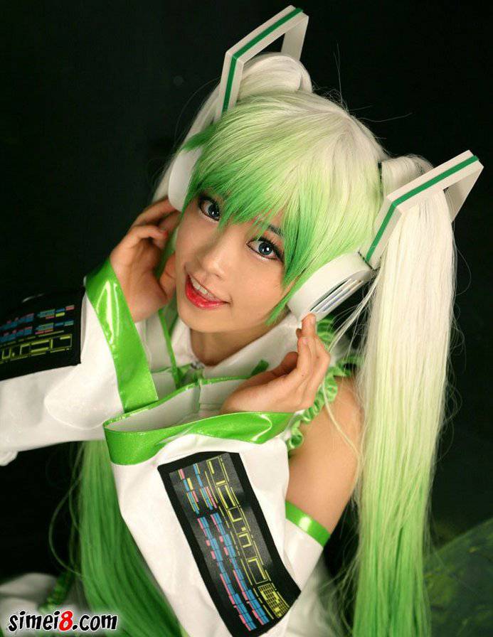 萝莉美女Cosplay初音未来福利图片