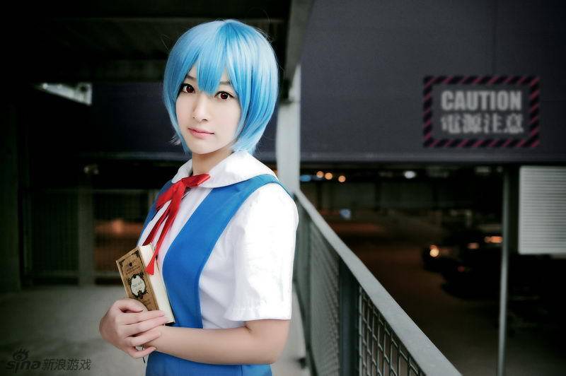 福音战士凌波丽cos清纯唯美图片