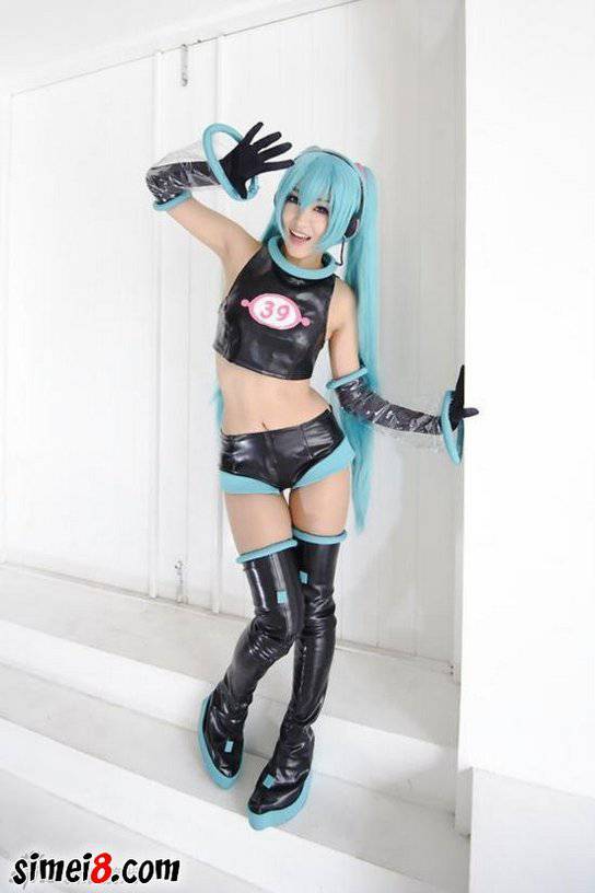 妹子Cosplay初音未来福利图片