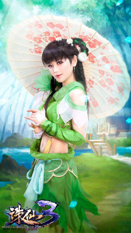 可爱古装cos图片宛若仙女下凡