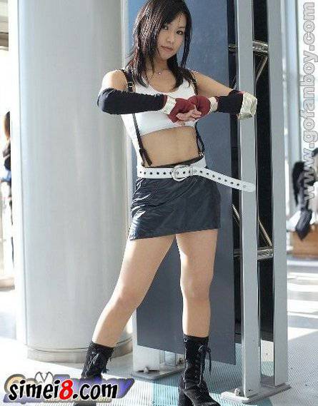 蒂法cos超清图片性感迷人