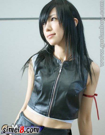 蒂法cos超清图片性感迷人