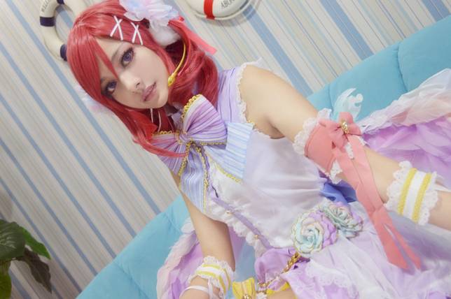 动漫人物西木野真姬cos图片