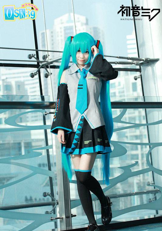 樱花初音图片cos引爆眼球