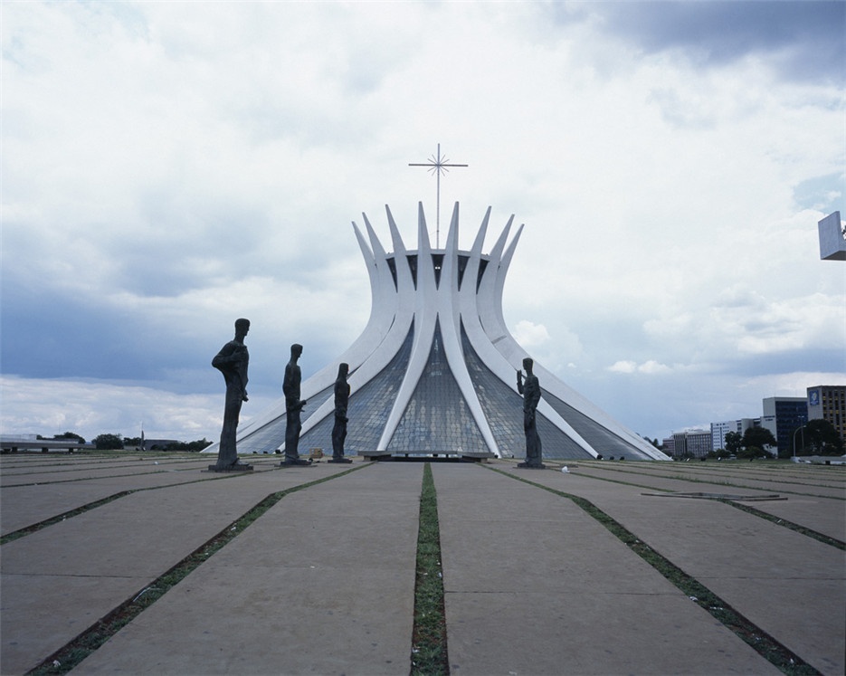 现代建筑巴西利亚大教堂图片