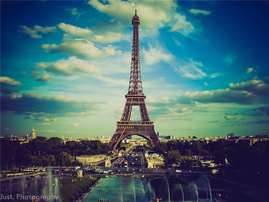 浪漫之都法国巴黎埃菲尔铁塔图片