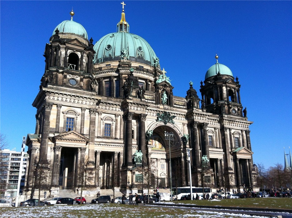 德国柏林大教堂高清风景图片