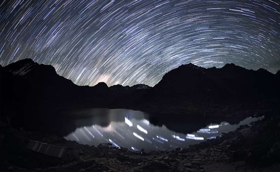 唯美意境浪漫星空夜景壁纸