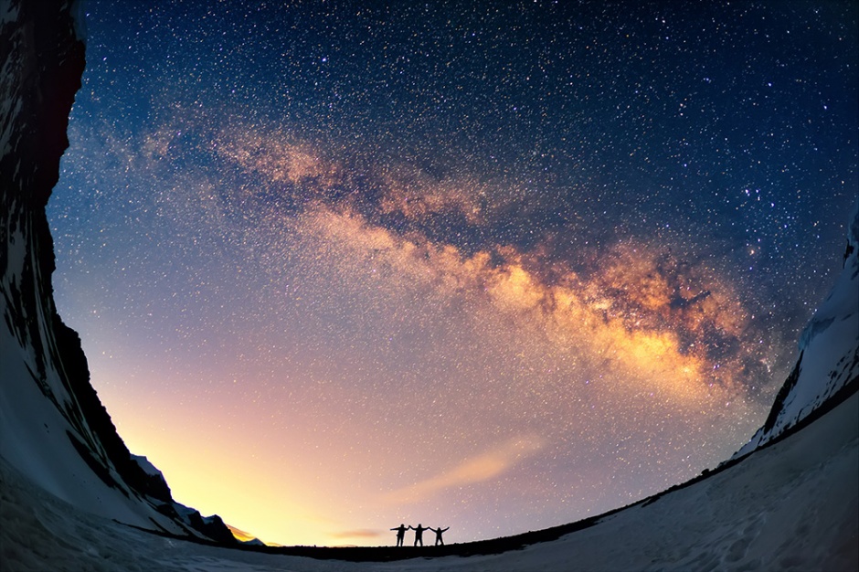 唯美意境浪漫星空夜景壁纸