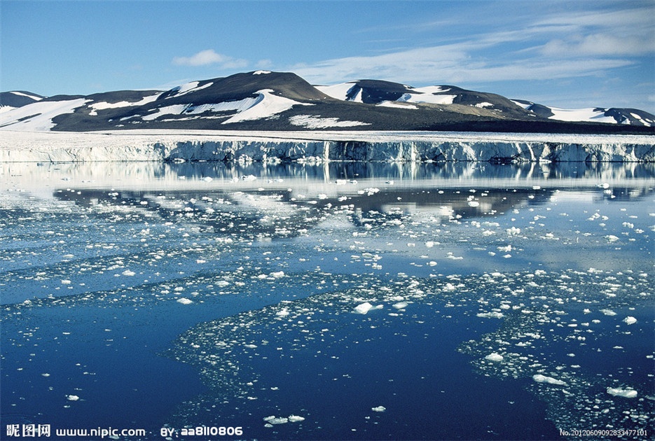 千里冰封的北极风景图片集锦