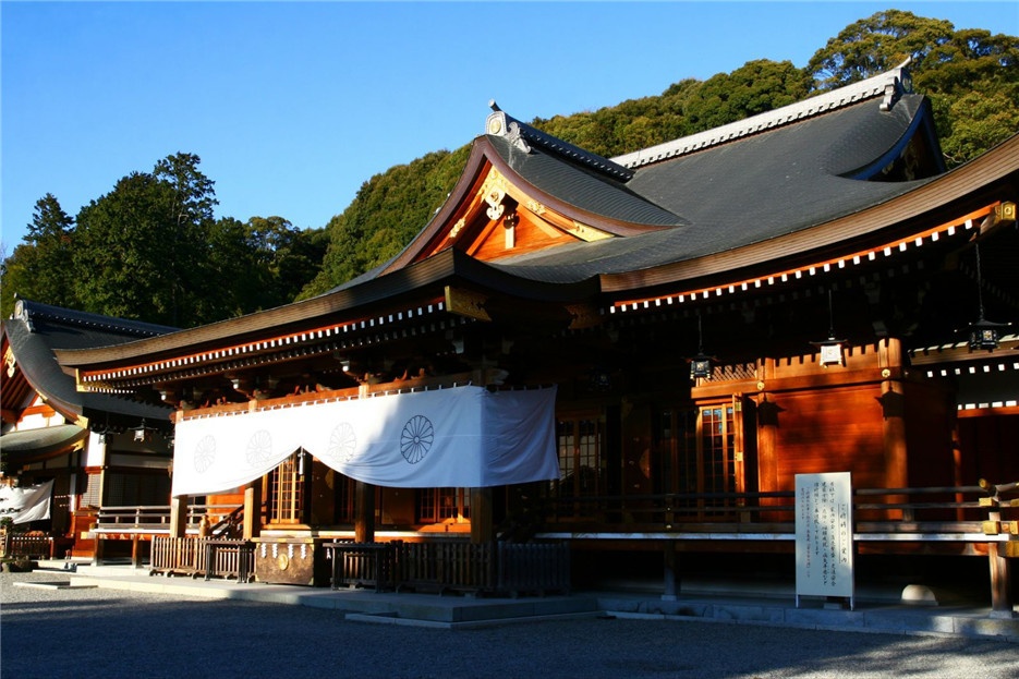 日本奈良唐招提寺建筑图片