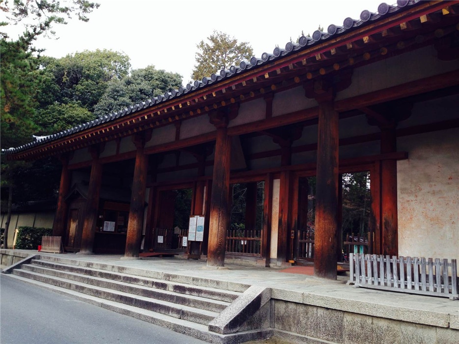 日本奈良唐招提寺建筑图片