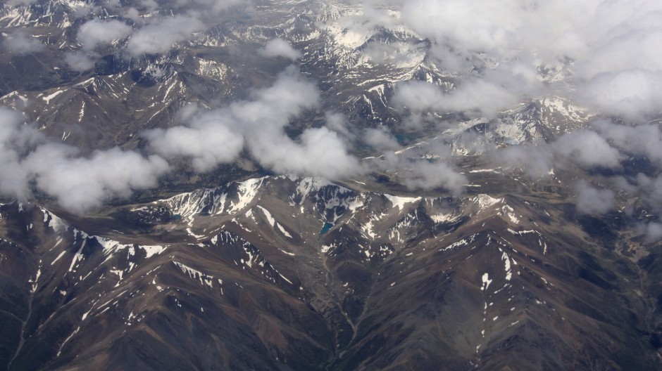 俯视西藏旅游区风景图片
