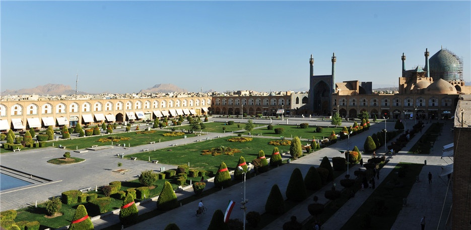 中东国家伊朗首都德黑兰景色图片